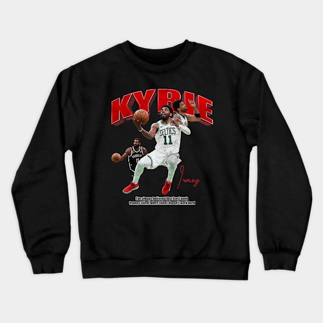 Kyrie Irving's Crewneck Sweatshirt by StreetWearz